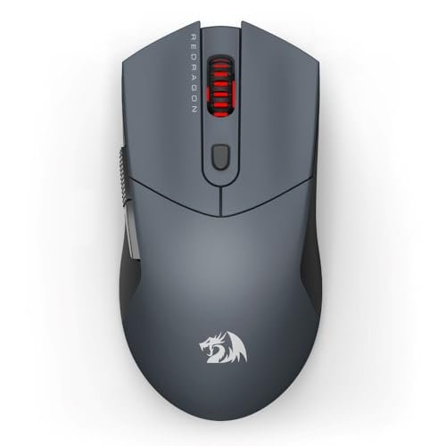 😱 Mouse Gamer Redragon St4r Pro PAW3395 26000 DPI Sem Fio Bluetooth USB-C Ambidestro Preto M917GB-PRO