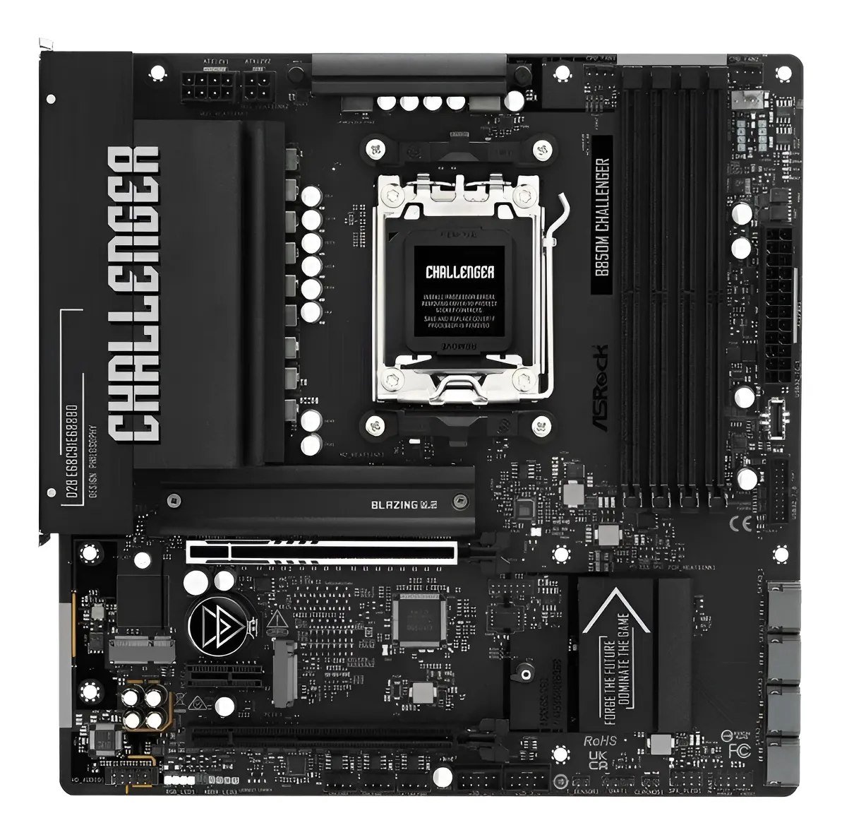 😱 Placa-Mãe ASRock B850m Challenger, Amd Am5, Micro Atx, Ddr5 - 90-Mxbu40-A0uayz