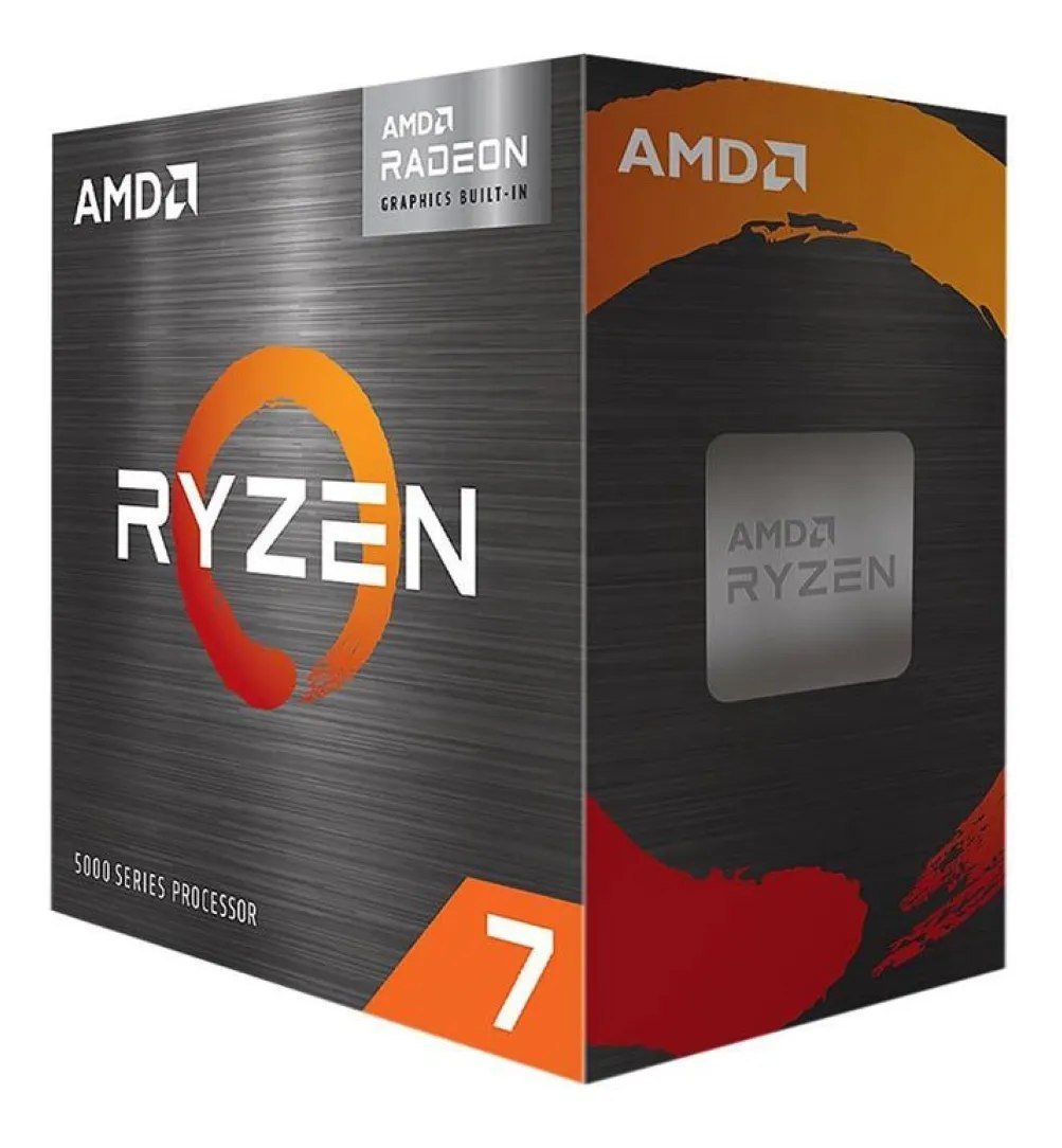 😱 Processador Amd Ryzen 7 5700, 8-cores 16-threads 3.7ghz Am4