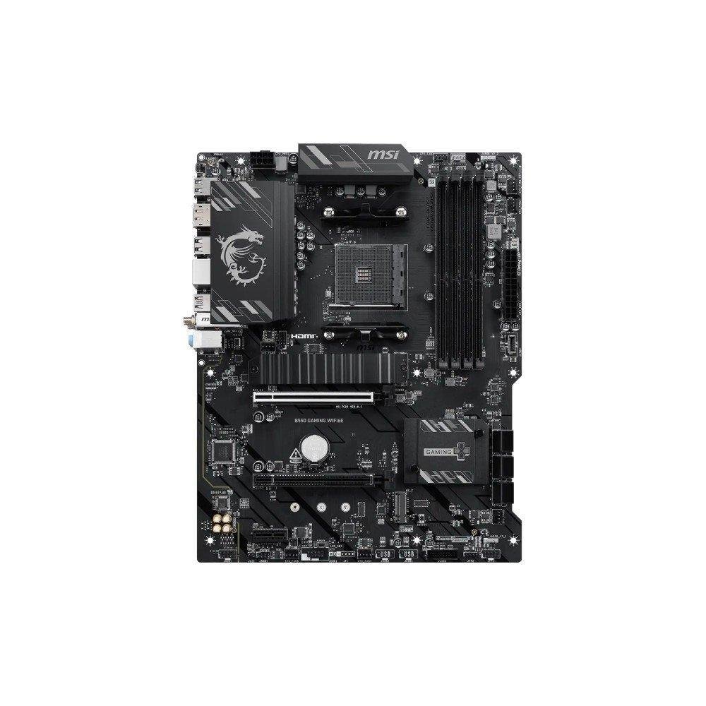 😱 Placa-Mãe Msi B550 Gaming WiFi6E, Amd Am4, Atx, Ddr4, Wi-Fi 6E, Bluetooth 5.3, Preto e Prata - B550 Gaming Wifi6e, Link produto