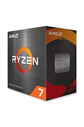 😱 Processador Amd Ryzen 7 5700x 3.4GHz (Turbo 4.6GHz) 36Mb Cache Am4 100-100000926Wof, Cerâmica Cinza