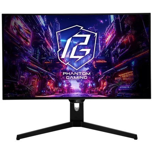 😱 Monitor Gamer ASRock Phantom Gaming PGO27QFS, 27 Pol, WOLED, QHD, 0.03ms, 240hz, 129% sRGB, FreeSync Premium Pro, HDMI/DP, 90LXA0P0-A0B1A0C