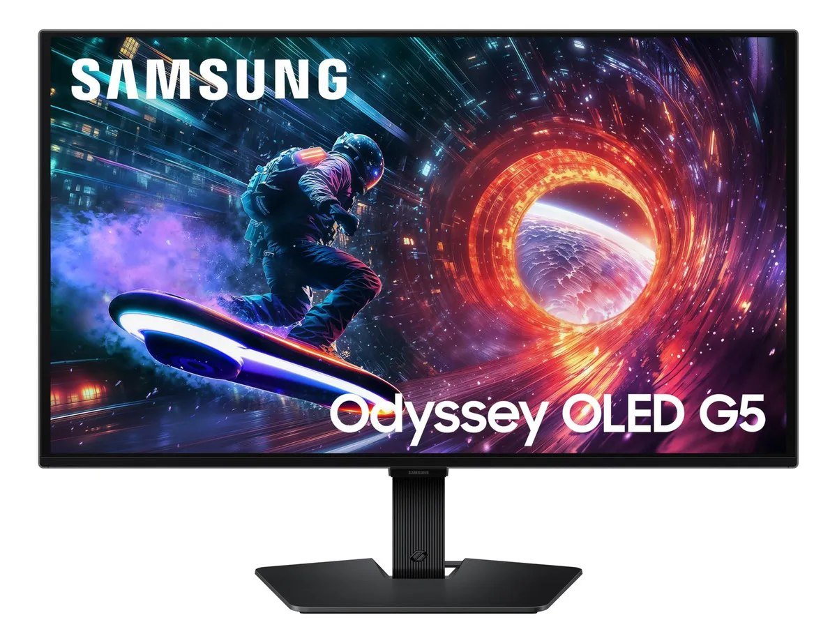 😱 Monitor Samsung Odyssey Oled G5 27", Qhd, 180Hz, 0.03ms, G-sync, FreeSync, Dp, Hdmi