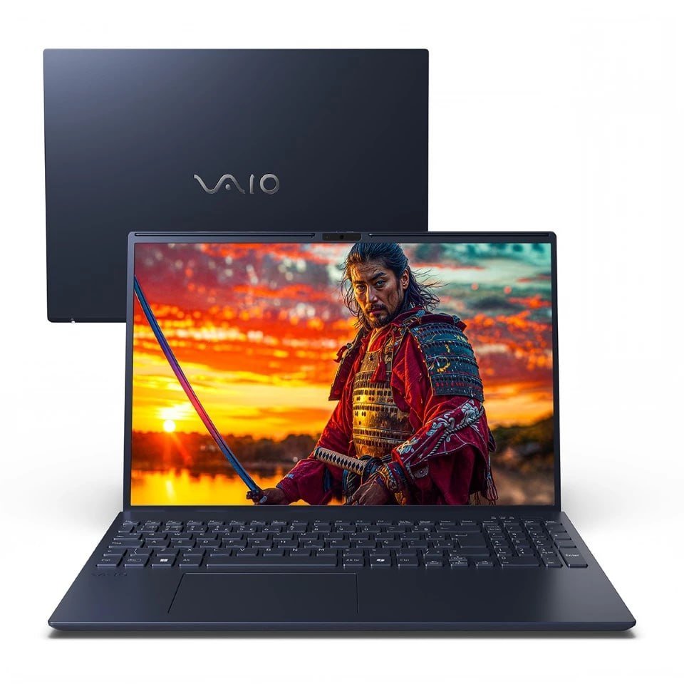 Notebook VAIO FE16 AMD® Ryzen 7-5825U Linux 16GB RAM 512GB SSD 16" IPS WUXGA Antirreflexo - Cinza