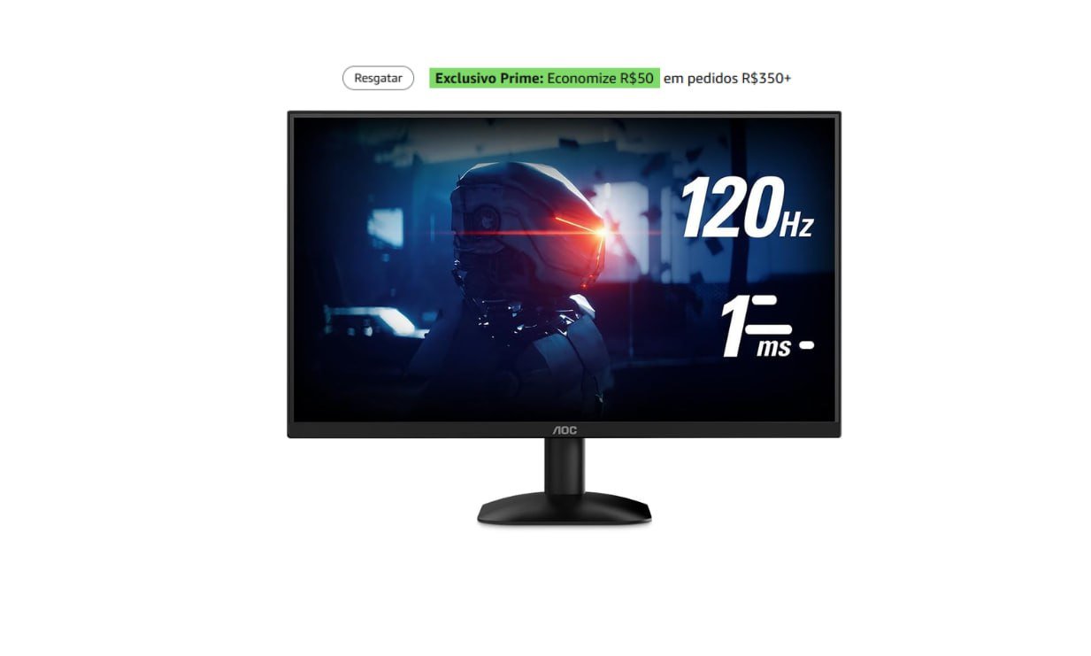 Monitor AOC 22" 120Hz 1ms FHD 22B35HM23 🖥️