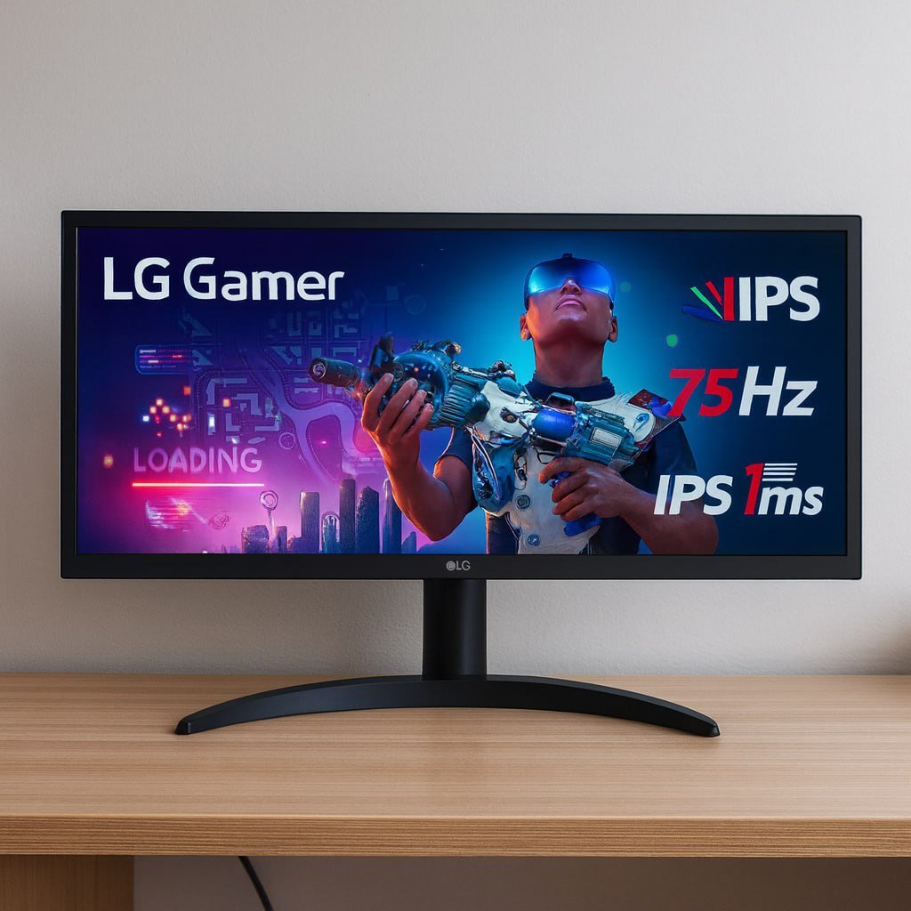 Monitor LG UltraWide 26'' IPS Full HD 2560x1080 75Hz 1ms 🖥️