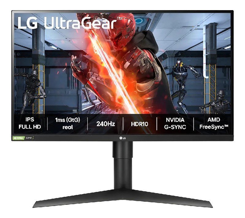 MONITOR LG ULTRA 27" FULL HD IPS 240HZ 1MS 🖥️