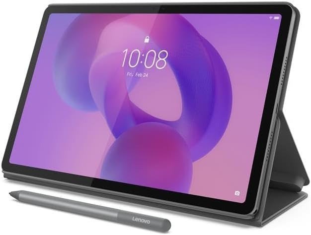 Tablet Lenovo Idea Tab Octa-Core, 4GB, 128GB Android 15 Wifi 5, Tela 11” 90Hz, Caneta e Capa 🛒💻