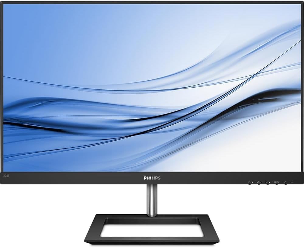 Monitor Philips 27" 4K IPS 109% sRGB NTSC 91% Speakers 278E1A 🖥️