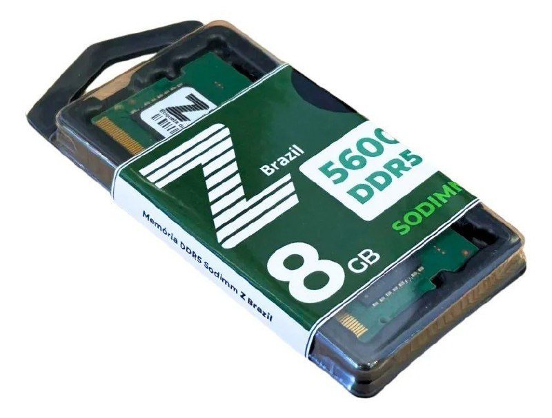 Memória Notebook 8gb Z Brazil Ddr5 5600mhz 💻