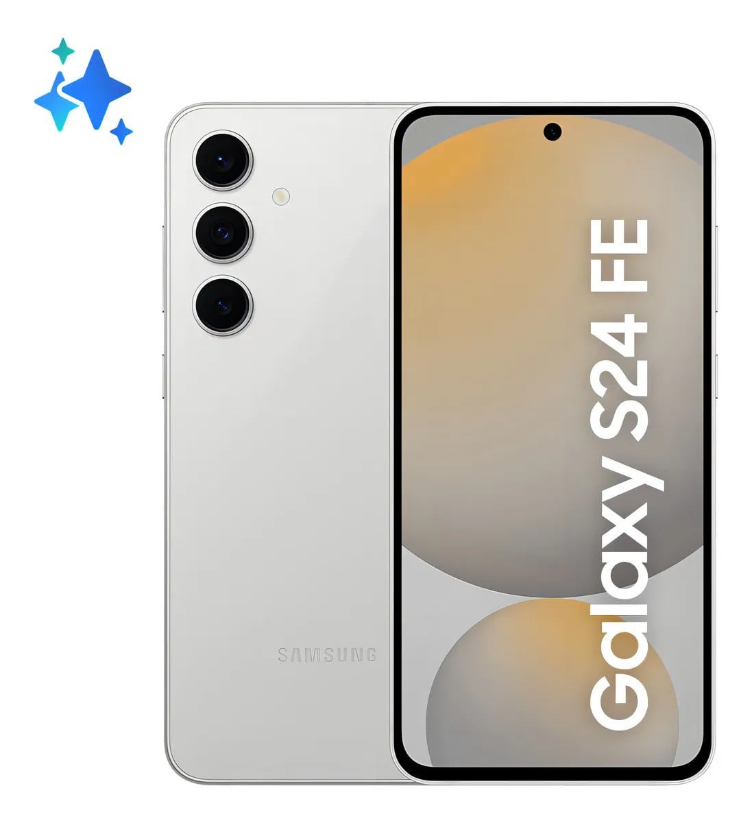 Samsung Galaxy S24 Fe 5g 128gb 8gb Ram Tela 6.7 Galaxy Ai Cinza 📱