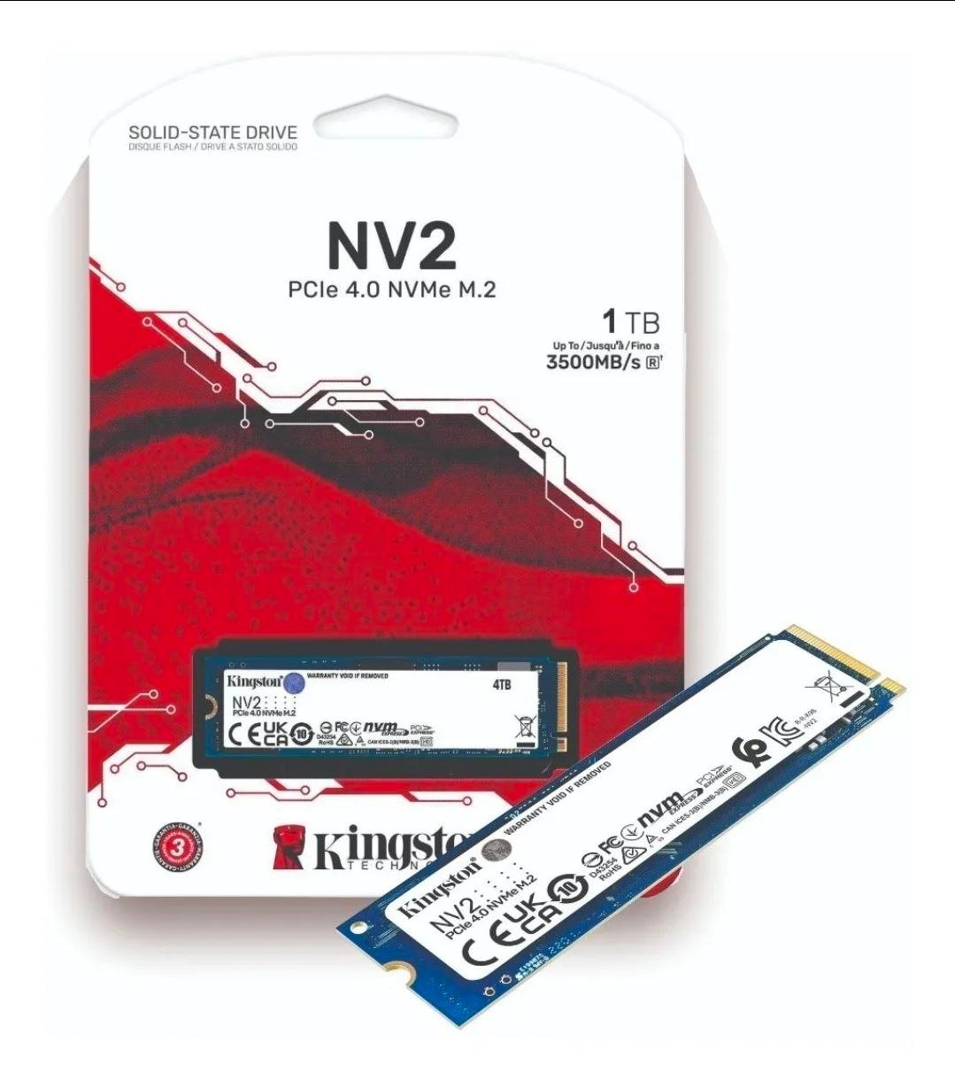 Ssd M2 1tb Kingston Nvme2 Pcie 4.0 3500 Mb/s 💻🛒