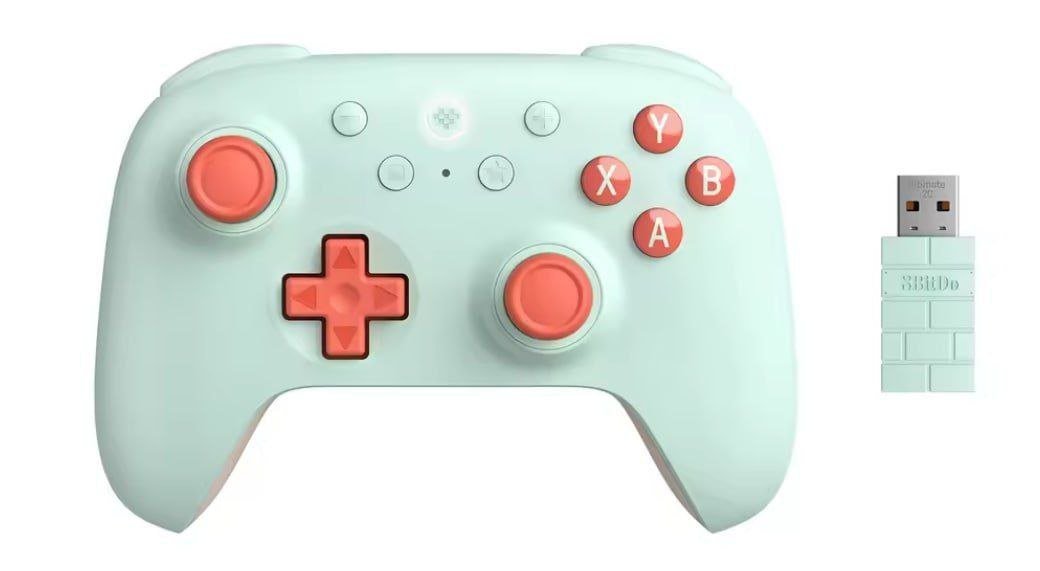 Controle sem fio 8Bitdo Ultimate 2C, Analógicos Hall Effect 🎮🕹️