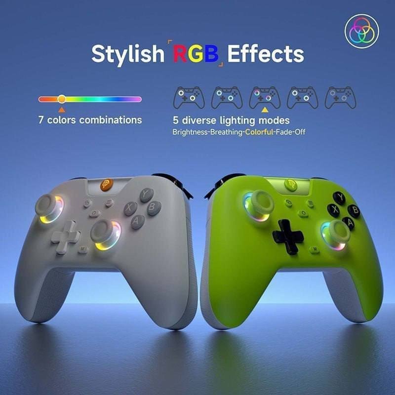 CONTROLE EASYSMX X05 SEM FIO 2.4GHZ + HALL EFFECT TRIGGERS/STICKS 🕹️