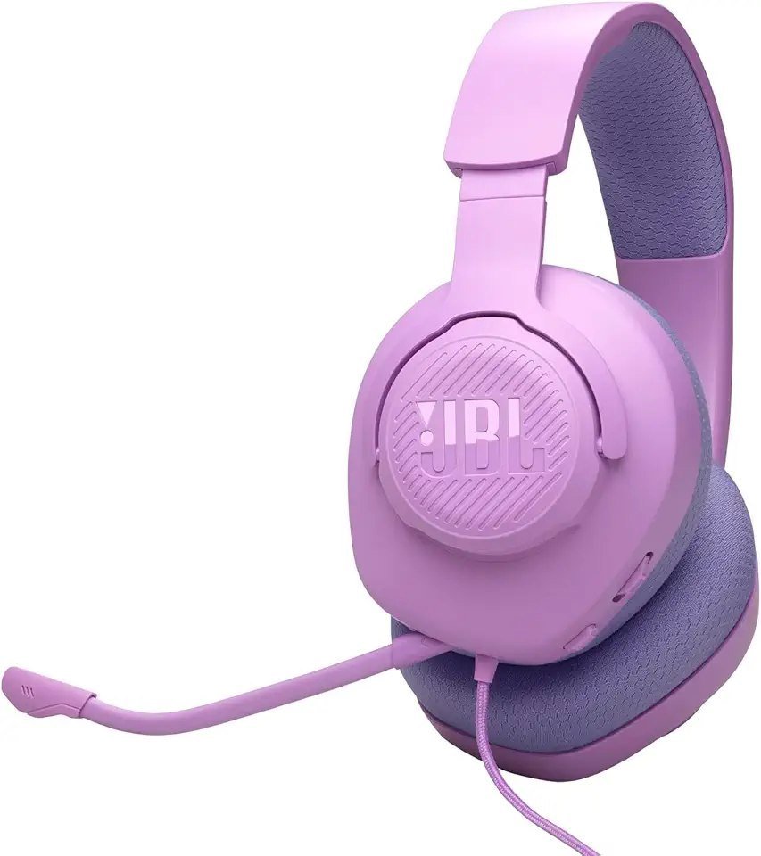 JBL Quantum 100M2 Headset Gamer Over Ear Rosa 🎧🎮