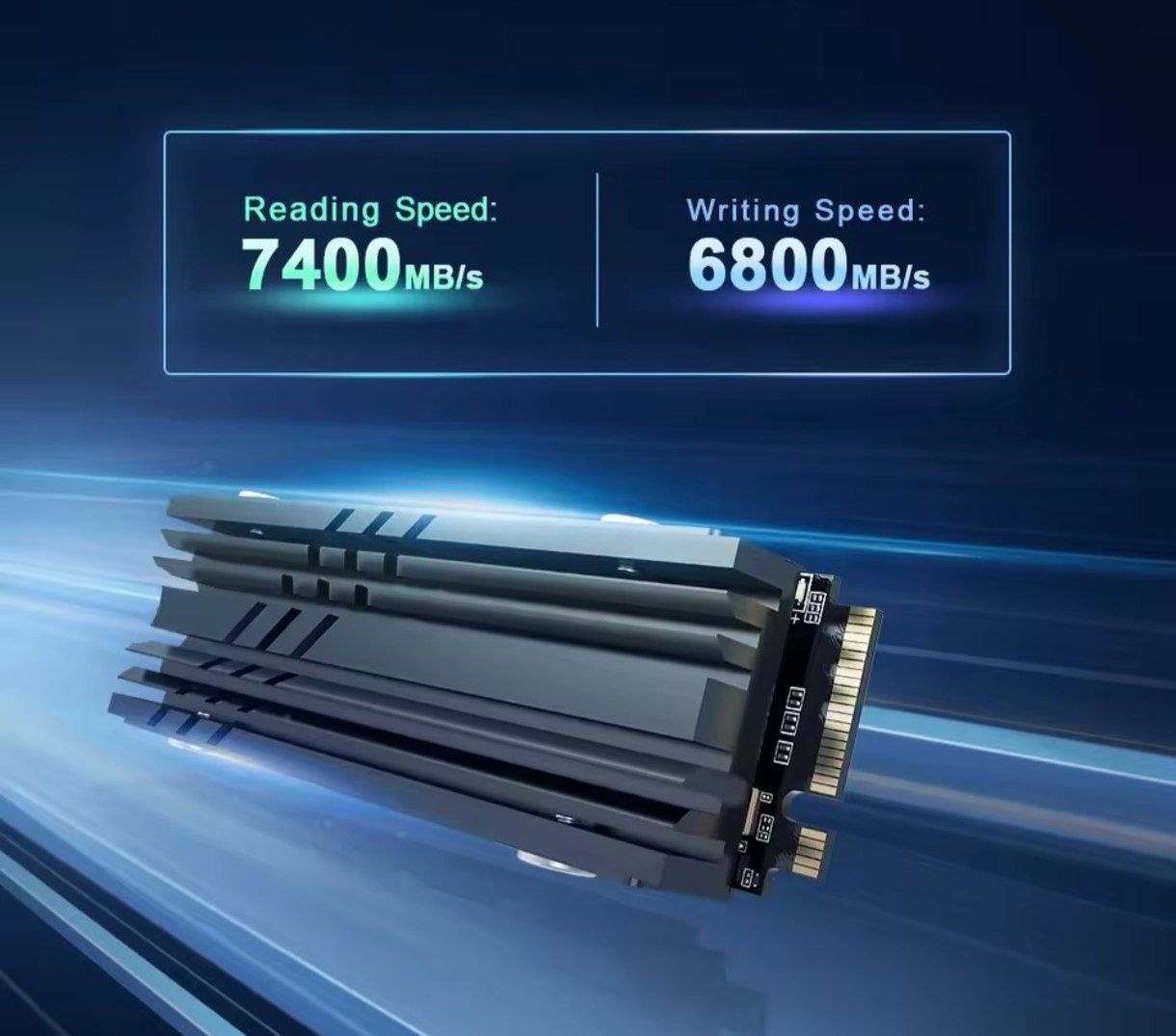 SSD Nvme Kootion X16 plus 4TB 7400mb/s Gen4 🇧🇷