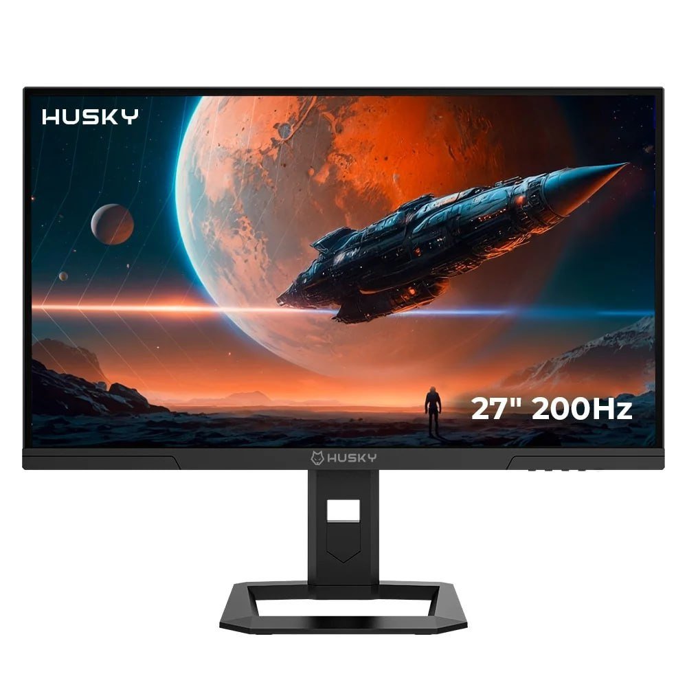 Monitor Gamer Husky Boreal 27", QHD, 200Hz, 1ms, IPS 🖥️🎮