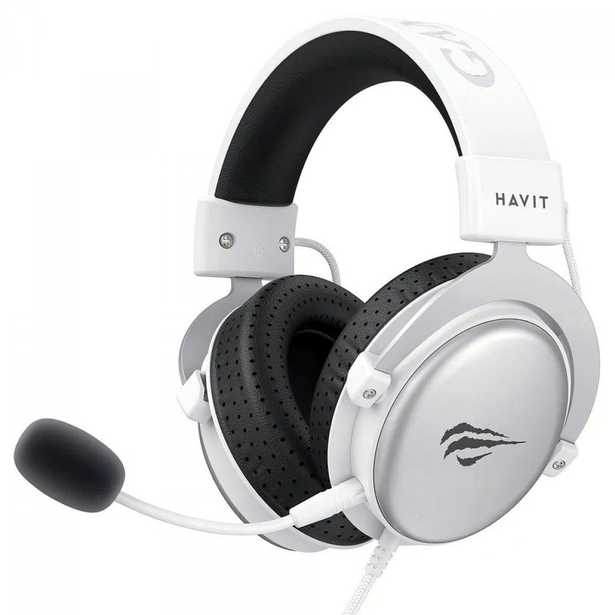 Headset Gamer Havit H2015d BRANCO 🎧🎮