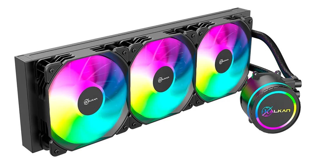 Water Cooler Kalkan Iota 360mm Argb Amd/intel Preto Klk00046 🧊🖥️