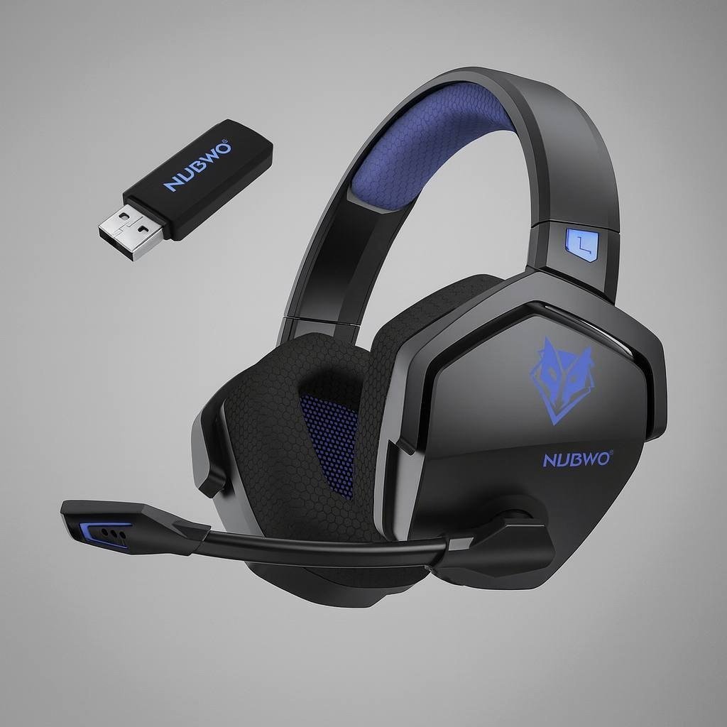 Headset Sem Fio NUBWO-G06 (COR BLUE) 🎧🔵