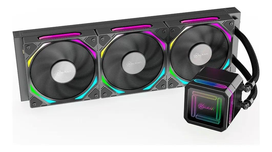 Water Cooler Kalkan Delta 360mm Argb Wireless Preto Klk00051 ❄️🖥️