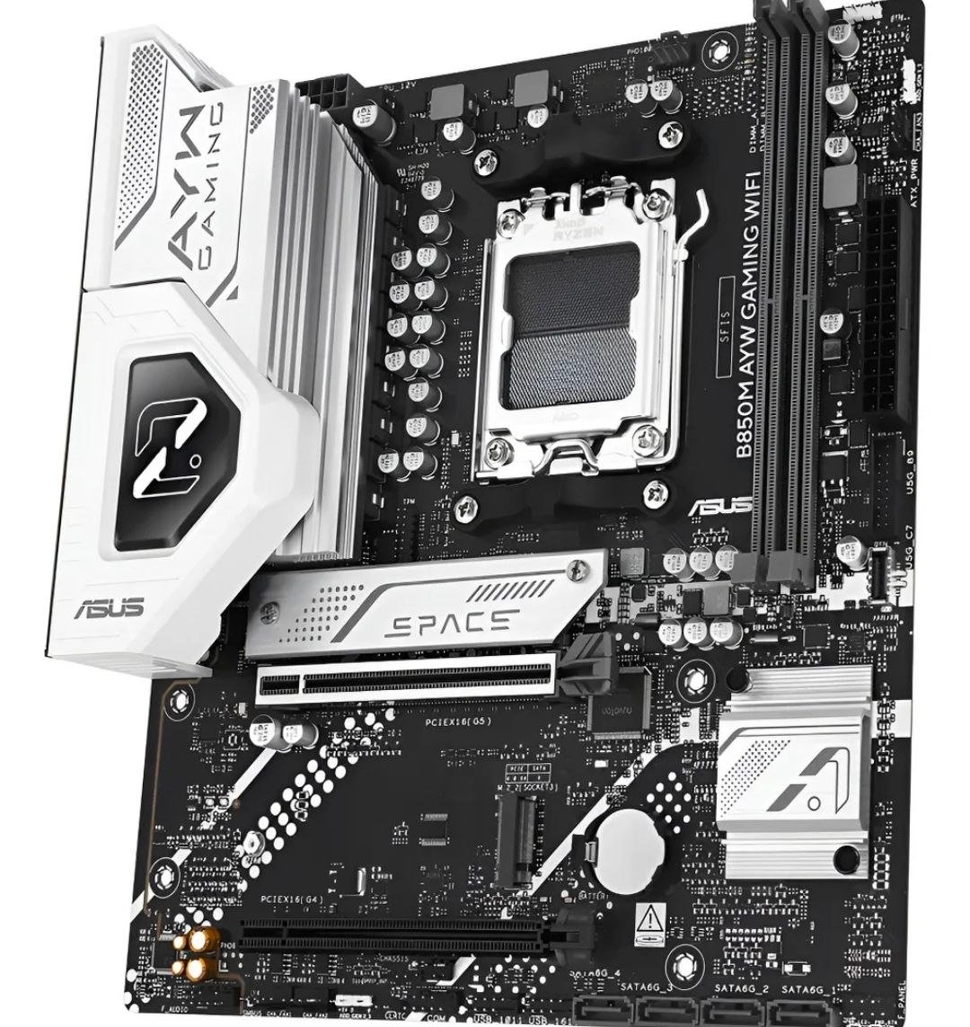 Placa Mãe Asus B850m Ayw Gaming Wi Fi Preto 🖥️🎮