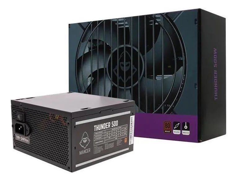 Fonte Mancer Thunder 500w Bronze 80 Plus