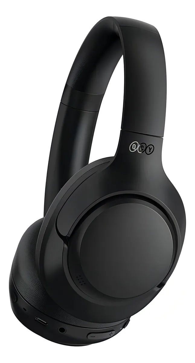 Headset Qcy H3 Anc Adaptativo Bluetooth 5.3 Multiponto 60h Cor Preto 🎧