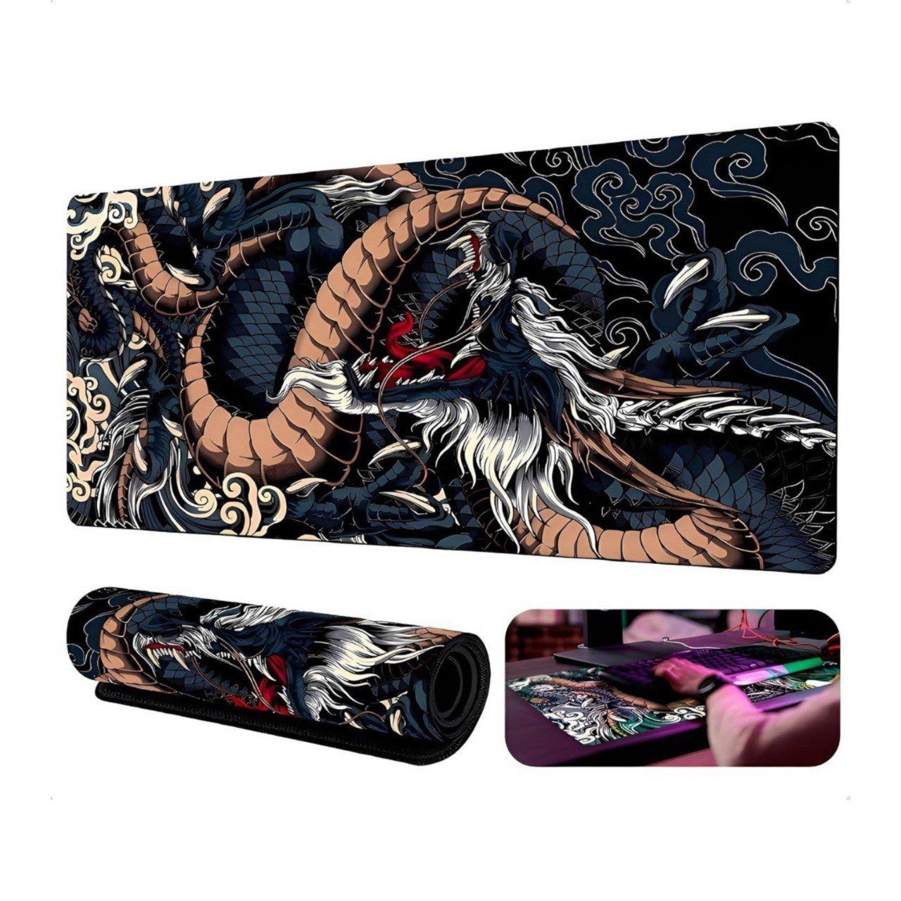 Mouse Pad Gamer 900x400mm 🖱️🎮