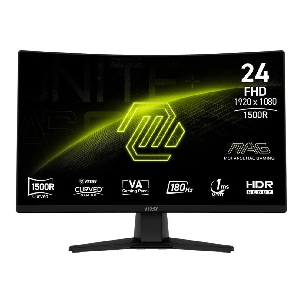 Monitor Gamer Curvo MSI 24", FHD, 180Hz, VA 🖥️🎮