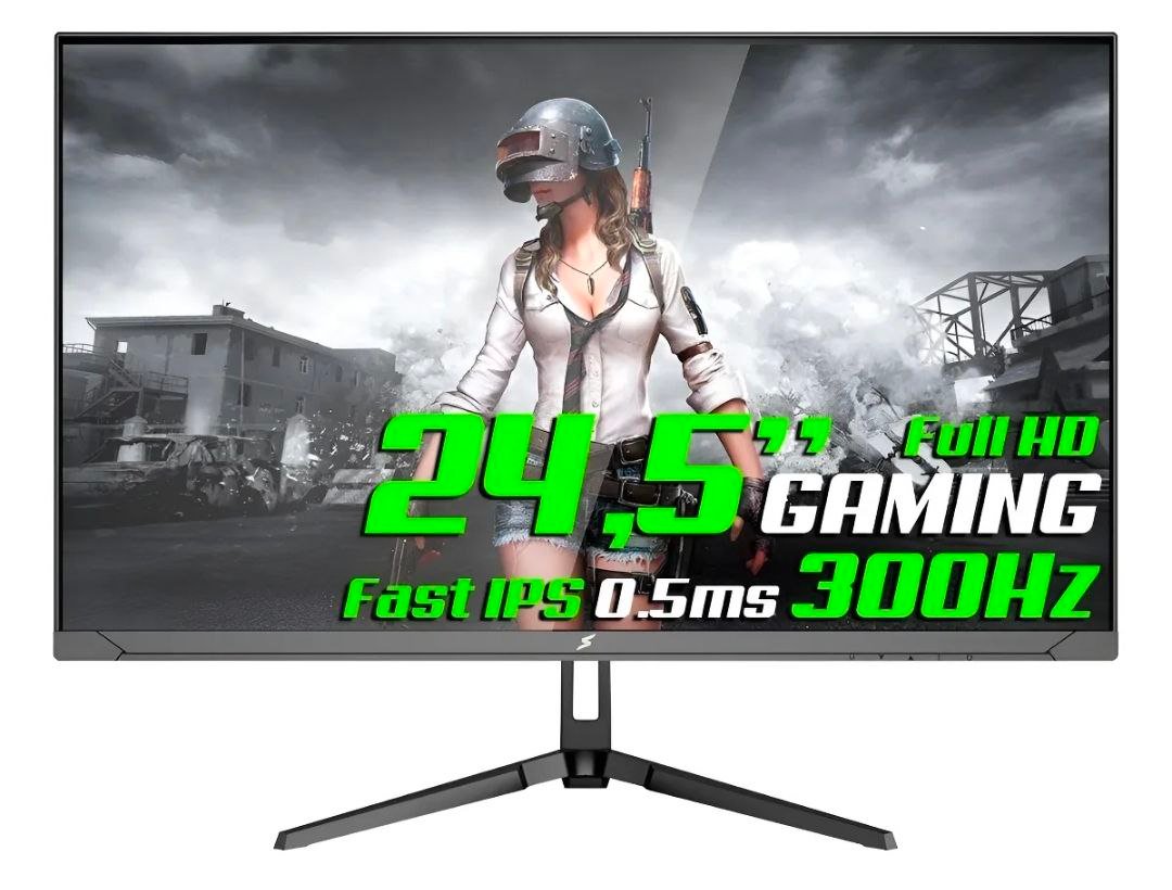 Monitor Gamer Superframe Epic, 24.5 Pol Full Hd 0.5ms, 300hz 🖥️🎮