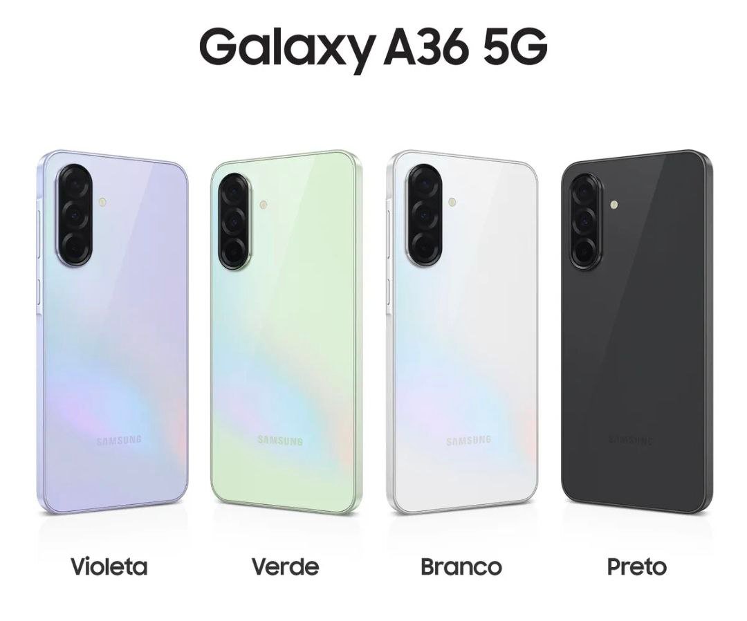 Smartphone Samsung Galaxy A36 5G 128GB 6GB RAM Câmera Tripla de Até 50MP 📱