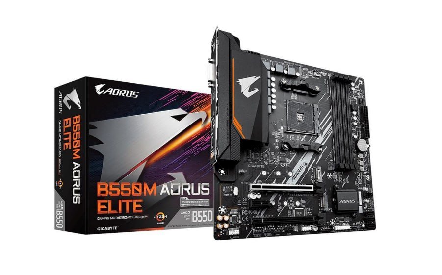 Placa-Mãe Gigabyte B550M Aorus Elite Rev. 1.3 🖥️🛒