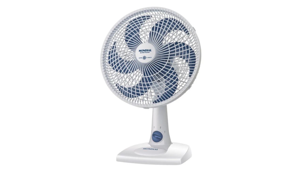 Ventilador de mesa Mondial 30cm 6 Pás 127v 🌬️🌀