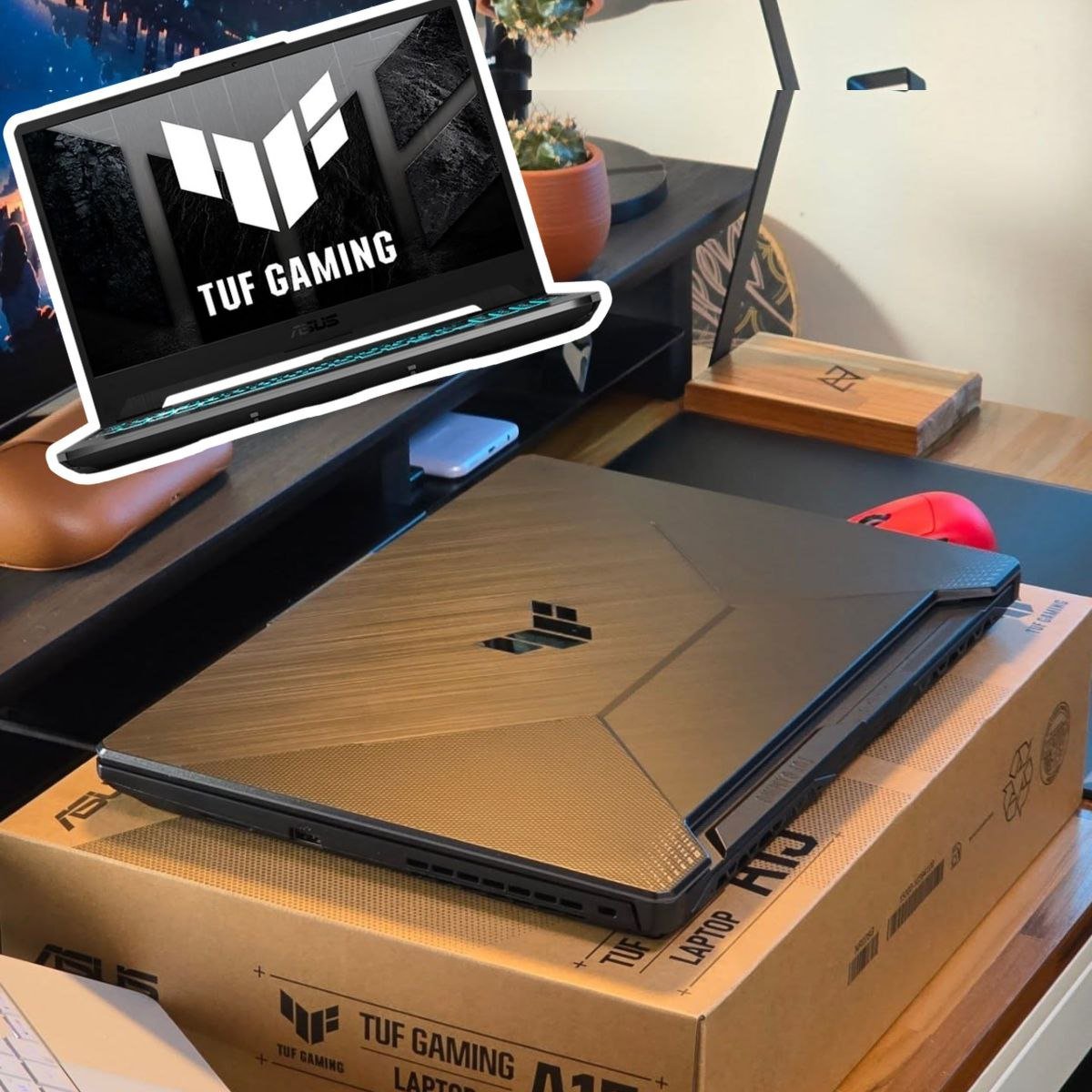 Notebook Gamer ASUS TUF Gaming A15, AMD RYZEN 7 7435HS, 8GB RAM, 512GB SSD, RTX 2050 🎮