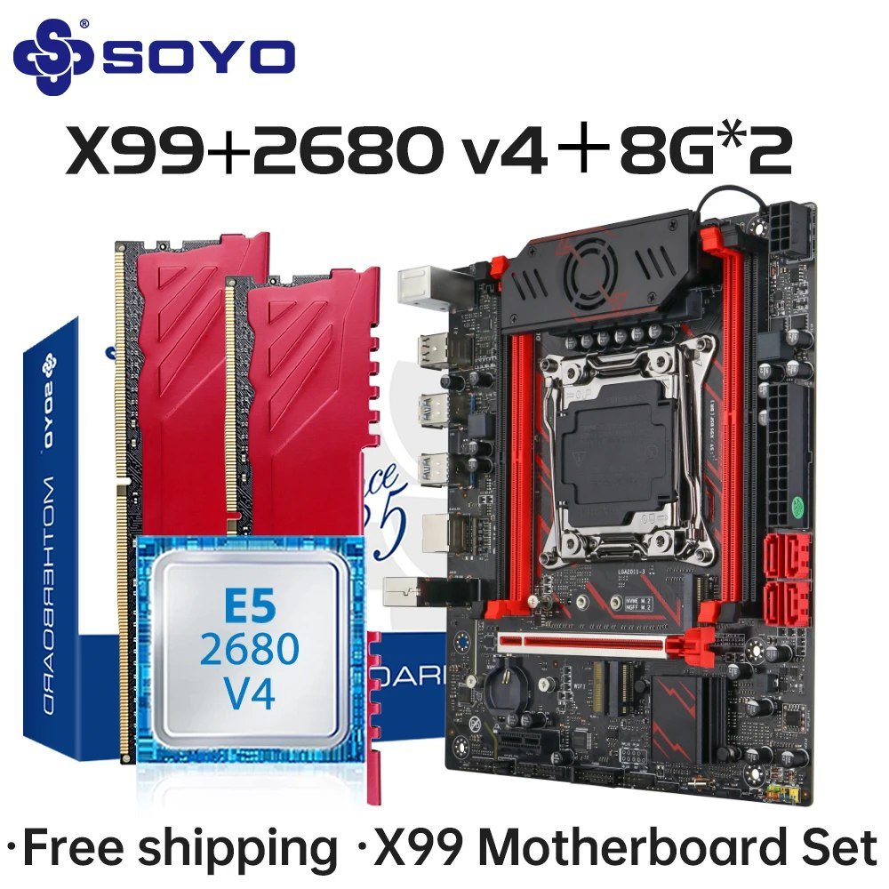 Soyo X99 Eternal Chipset C612 + suporte ao TPM 2.0 MSI 14pin