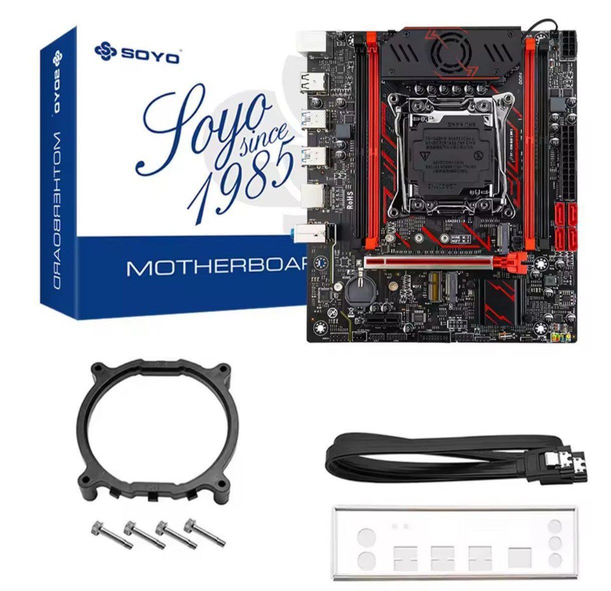 Soyo X99 Eternal Chipset C612 + suporte ao TPM 2.0 MSI 14pin