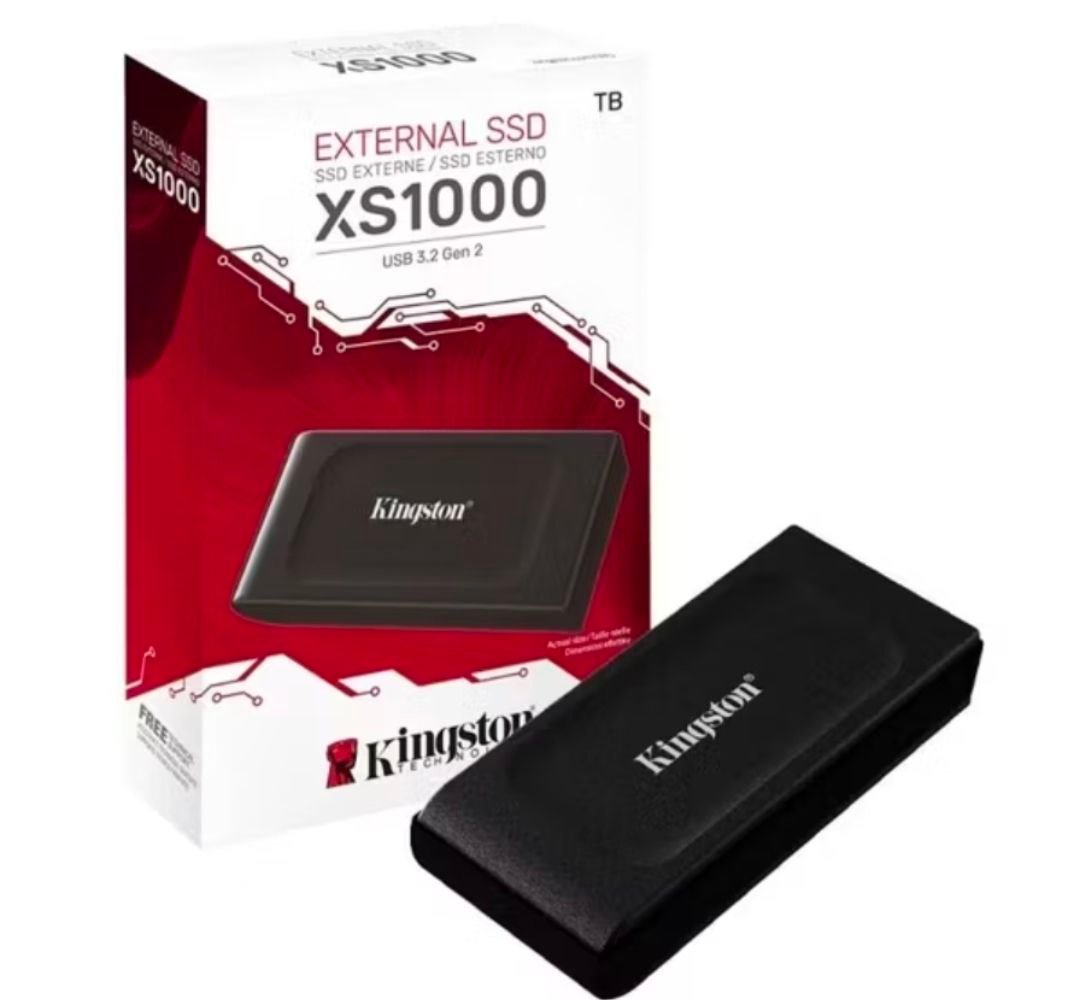 Ssd Externo 2tb Kingston Sxs1000 Type-c 3.2 1000g/2000 Mb/s 🛒