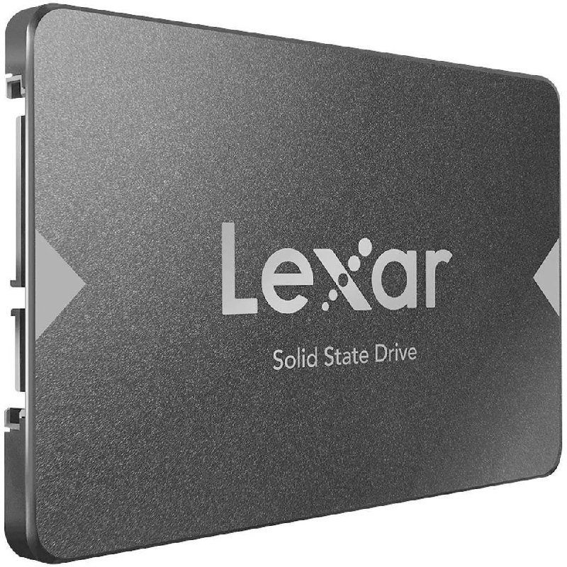 SSD Lexar NS100, 256GB, SATA III, 2.5", Leitura: 520MB/s 💻