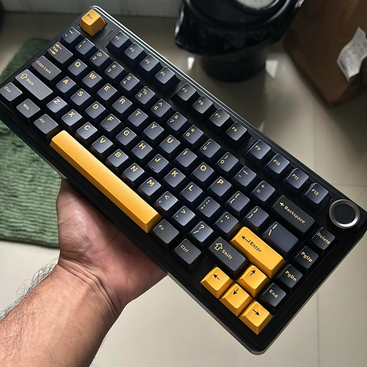 TECLADO MECÂNICO AULA F75 (75%) (2.4 GHz / BT) 🎮⌨️