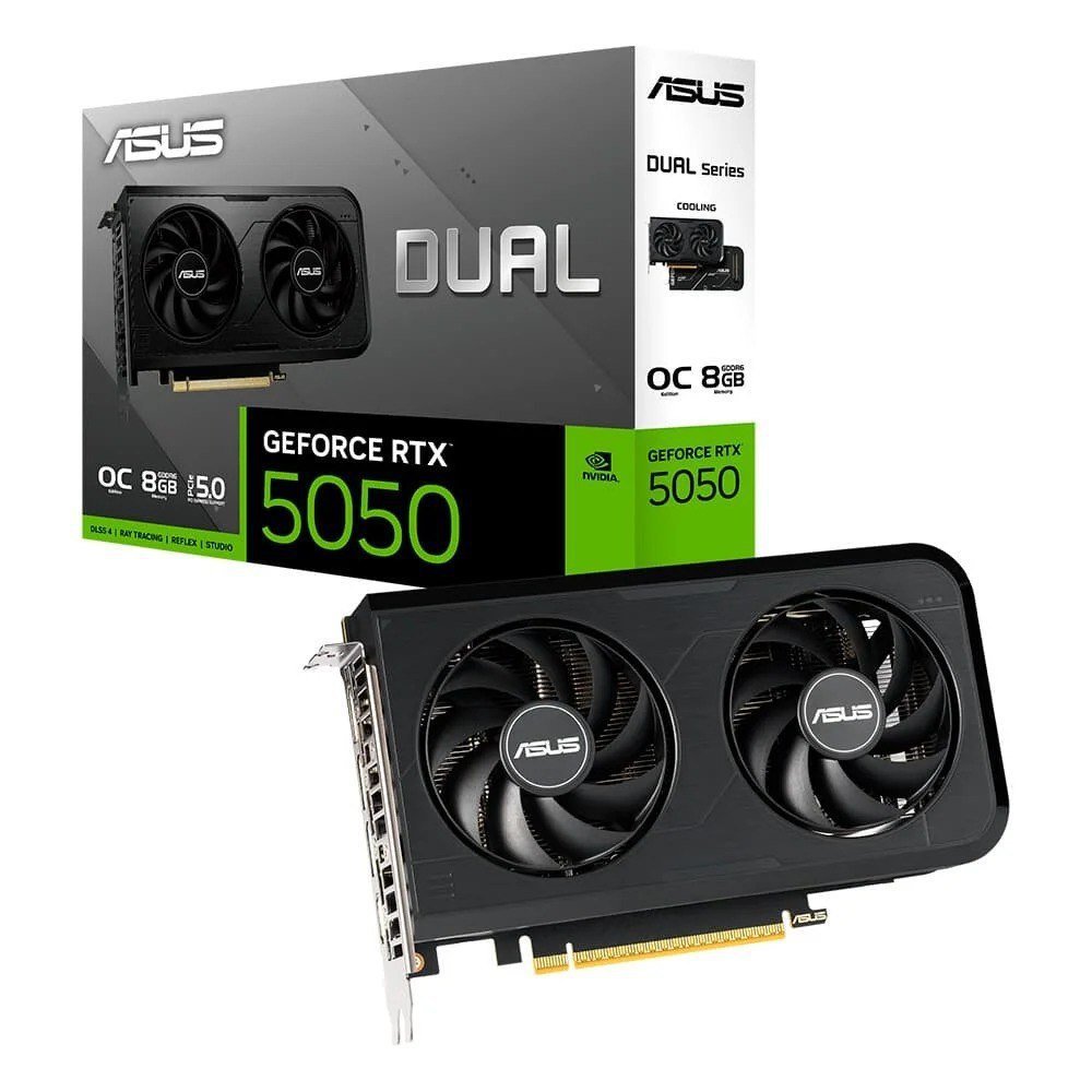 Placa de Vídeo Asus DUAL RTX 5050 OC 🛒💻