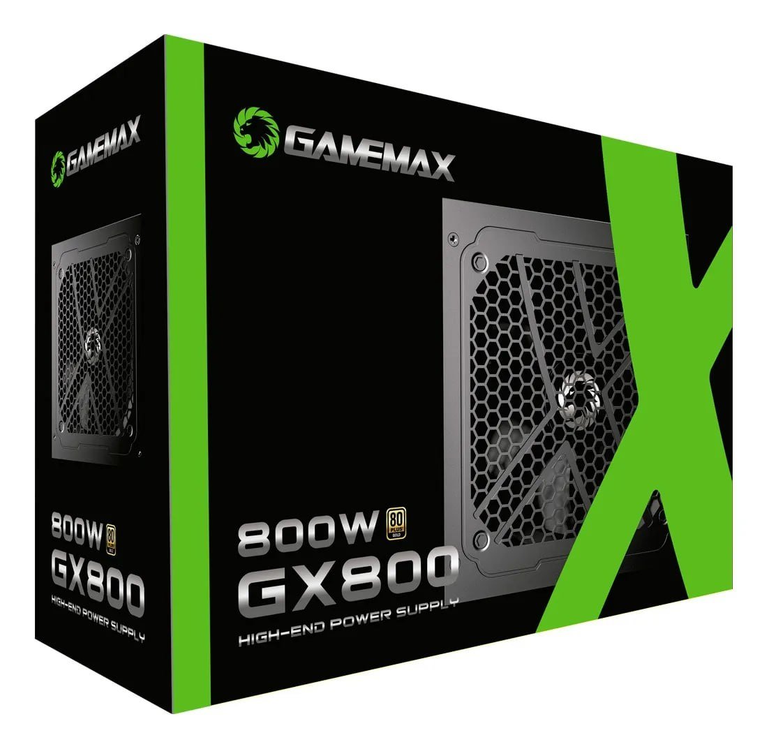 Gamemax GX Series GX800 fonte de alimentação 80 plus gold ⚡🖥️