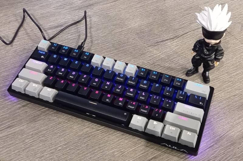 Teclado Aula Mecânico F3261 🇧🇷 🛒⌨️