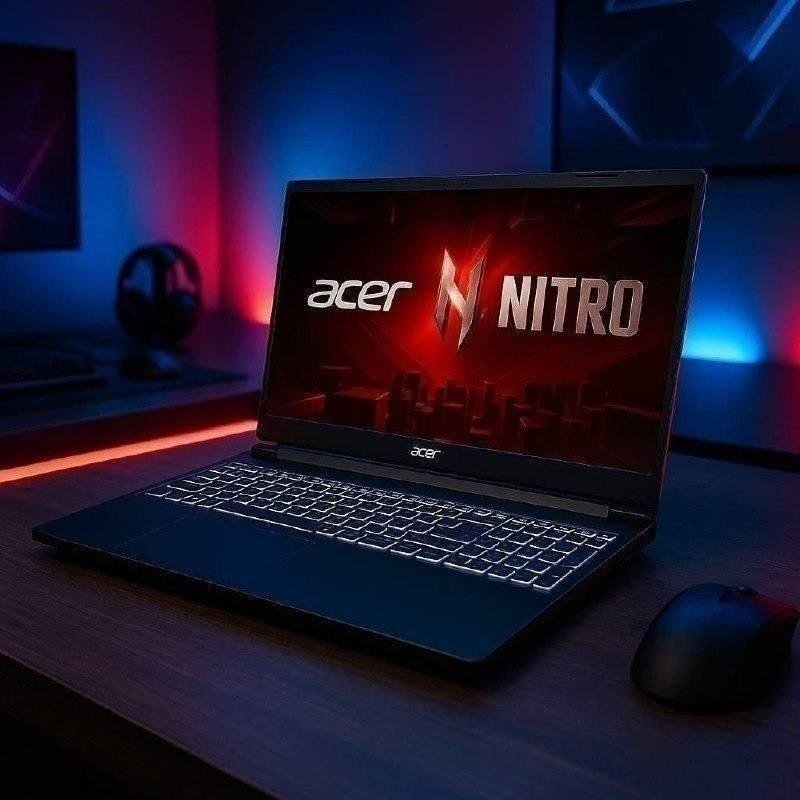 Notebook Acer I5-13420H 8GB DDR5 SSD 512GB 144Hz RTX 2050 Linux Gutta ANV15-51-50KD 🖥️💻