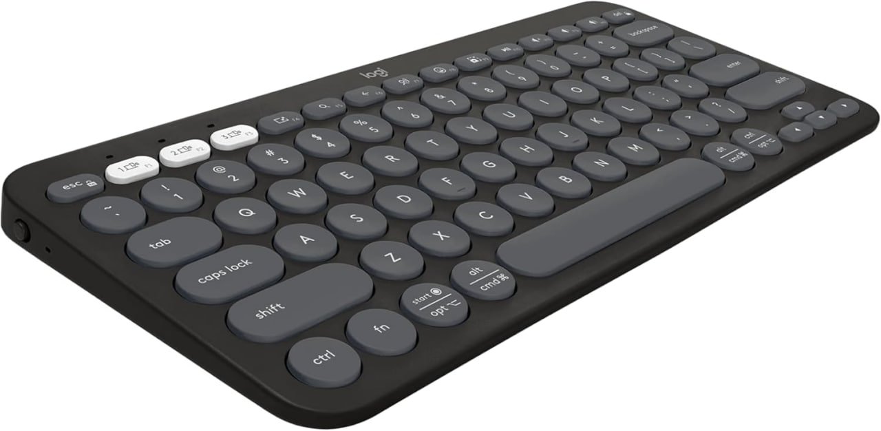 Teclado sem fio Logitech Pebble Keys 2 K380s 🖥️⌨️