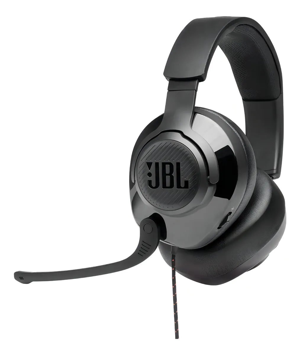 Headset Gamer Com Fio Quantum 200 JBL Com Mic Preto 🖤🎧