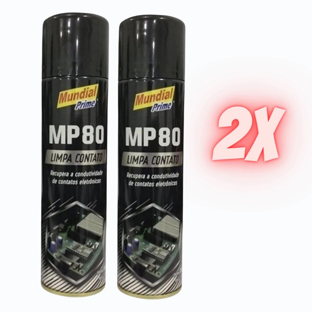 2UN Limpa Contato Spray Mundial Prime 300ml 🧴