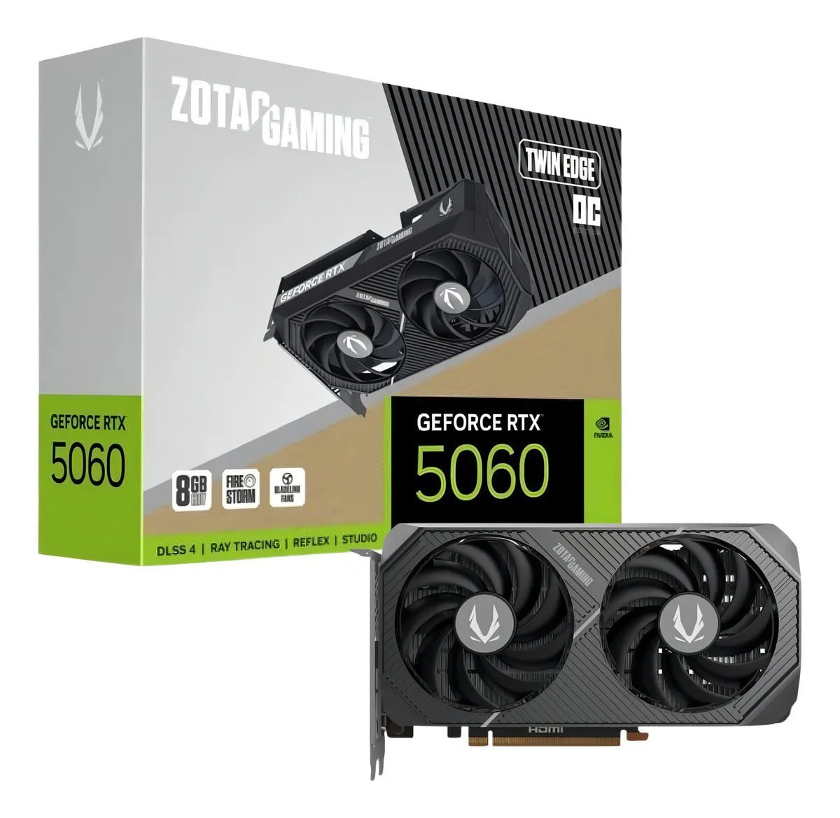 Placa De Vídeo Zotac Gaming RTX 5060 8GB GDDR7 OC 🖥️🎮