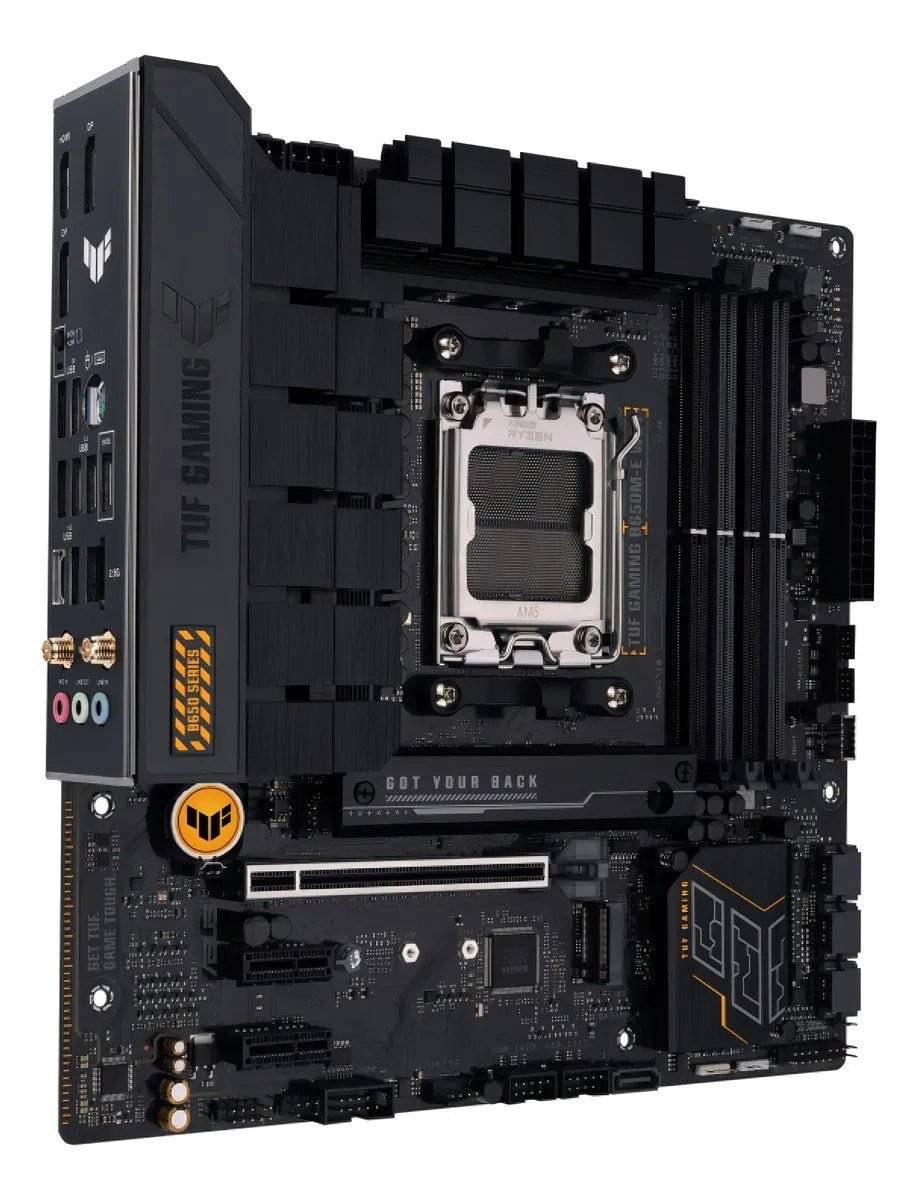 Placa Mãe Asus Tuf Gaming B650m-e Wifi Ddr5 Amd Am5 M-atx Preto