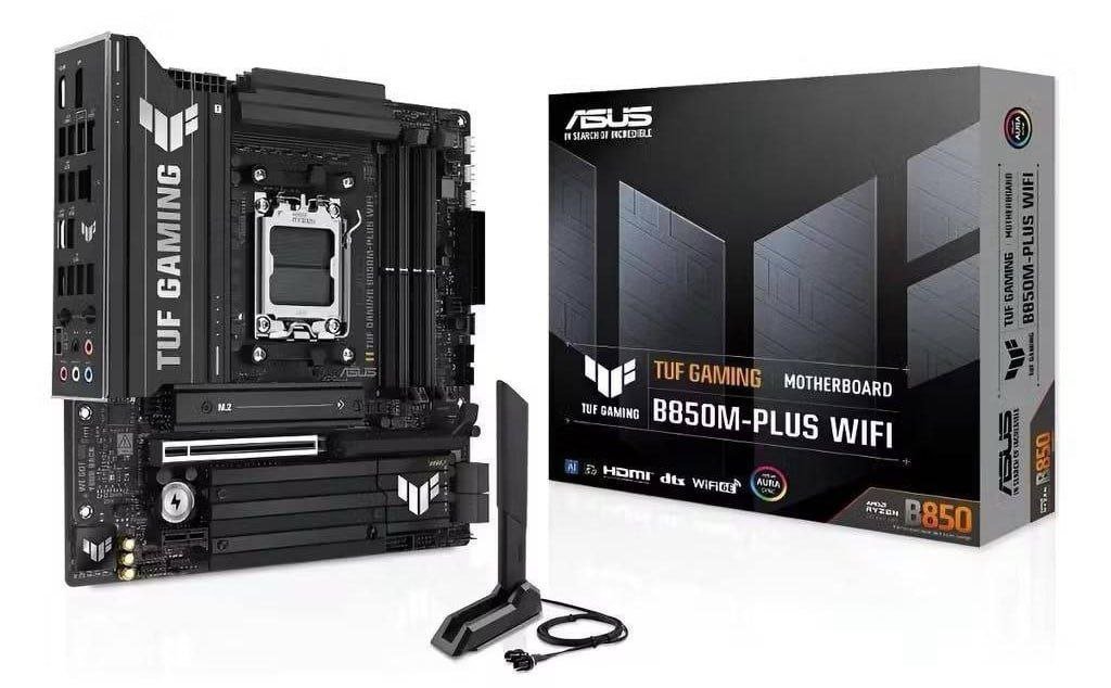 B850 M PLUS WIFI TUF ASUS (AM5) 🖥️🛒